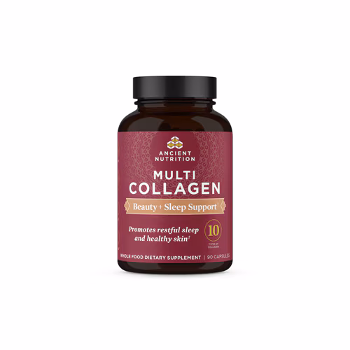Ancient Nutrition Multi Collagen - Suporte para beleza e sono - 90 cápsulas