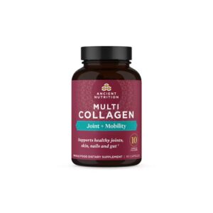 Ancient Nutrition Multi Collagen - Articulações + Mobilidade -- 90 Cápsulas
