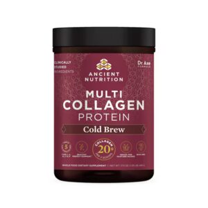 Proteína Multicolágeno da Ancient Nutrition Cold Brew - 500ml