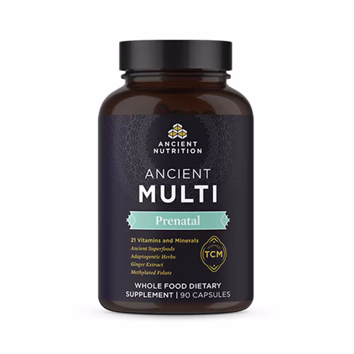 Ancient Nutrition Multi Pré-natal - 90 Cápsulas