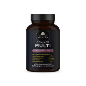 Ancient Nutrition Multi Women's Once Daily - 30 cápsulas