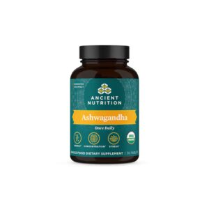 Ashwagandha Orgânica Ancient Nutrition - 30 Comprimidos