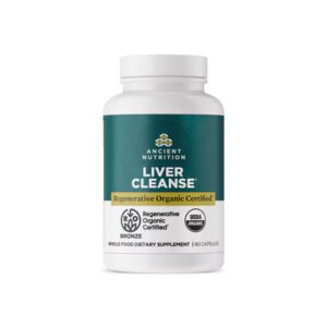 Limpeza do Fígado com Certificado Orgânico Regenerativo da Ancient Nutrition - 90 Cápsulas
