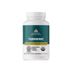 Ancient Nutrition Regenerative Organic Certified - Cúrcuma - 90 Cápsulas