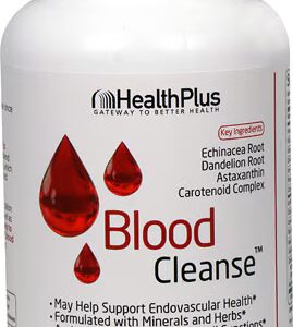 Health Plus Blood Cleanse™ -- 753 mg - 90 cápsulas