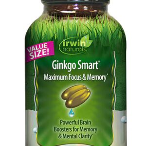 Irwin Naturals Ginkgo Smart - 120 cápsulas gelatinosas líquidas