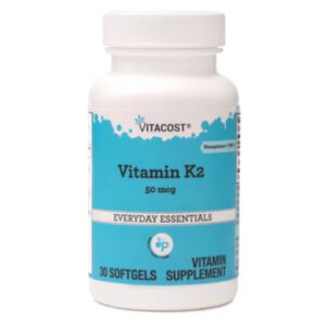Vitacost Vitamina K2 -- 50 mcg - 30 Cápsulas Gelatinosas