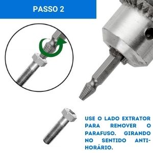 Extrator de Parafuso Super Resistente