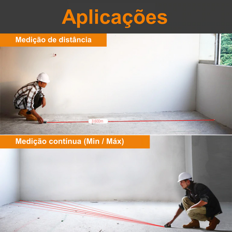 Trena Laser Digital Profissional - Mileseey