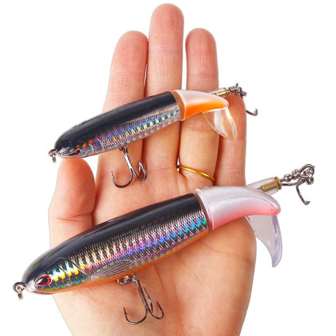 Kit Iscas Artificiais Giratória para Pesca - Compre 4 Leve 6