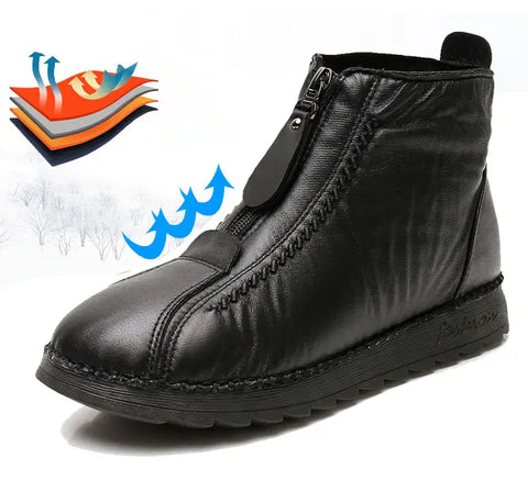 Bota de Inverno Impermeável com Interior Aveludado Hot Comfort
