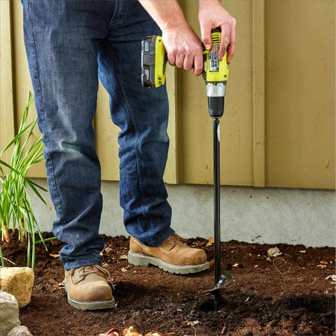 Broca Espiral para Jardinagem