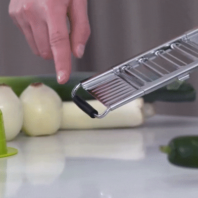 Ralador Profissional de Legumes Multiuso Com 4 Lâminas