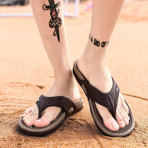 Chinelo Ortopédico Massageador Alívio de Dores Masculino