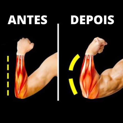 Flexor Force - Antebraços Fortes e Grandes Hand Grip Resistente e Regulável 10 a 60kg
