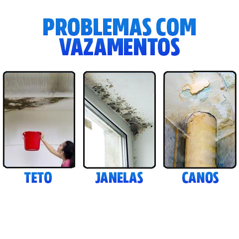 Spray Repara Max - Conserta Infiltração e Rachaduras