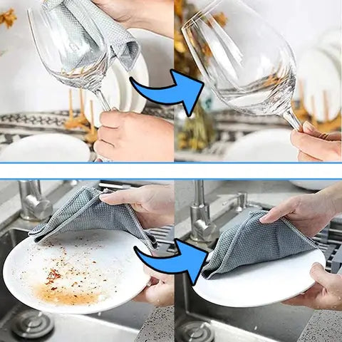Pano Mágico para Limpeza Multiuso Reutilizável