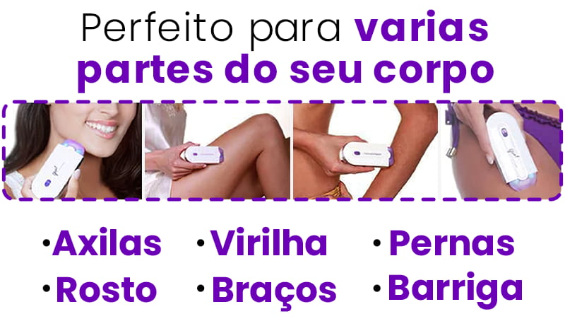 Depilador Smart Laser™ - 2 em 1 - imagem 5