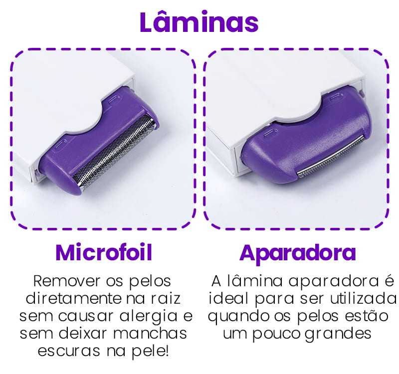 Depilador Smart Laser™ - 2 em 1 - imagem 6
