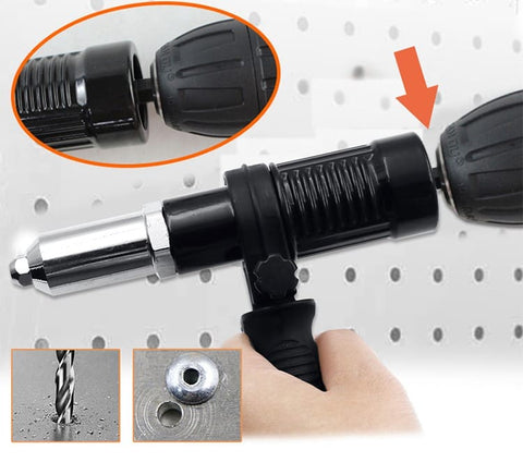 Kit Completo Rebitadeira Profissional - Universal Furadeira e Parafusadeira