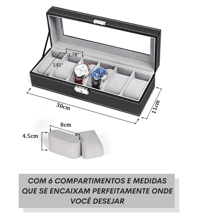 CAIXA DE RELÓGIOS