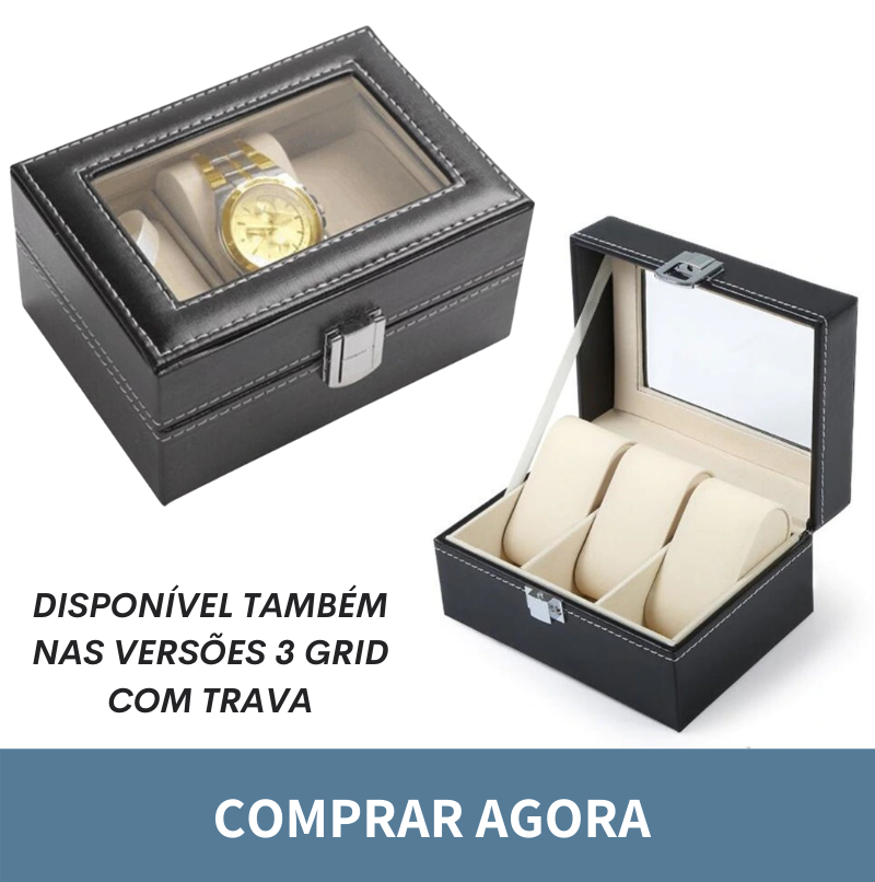 CAIXA DE RELÓGIOS