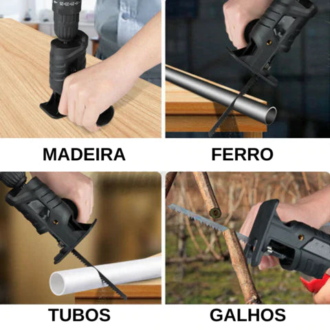 Adaptador de Serra Para Furadeira e Parafusadeira - Ultra Serra