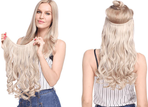 Aplique Mágico de Cabelo Fio Invisível