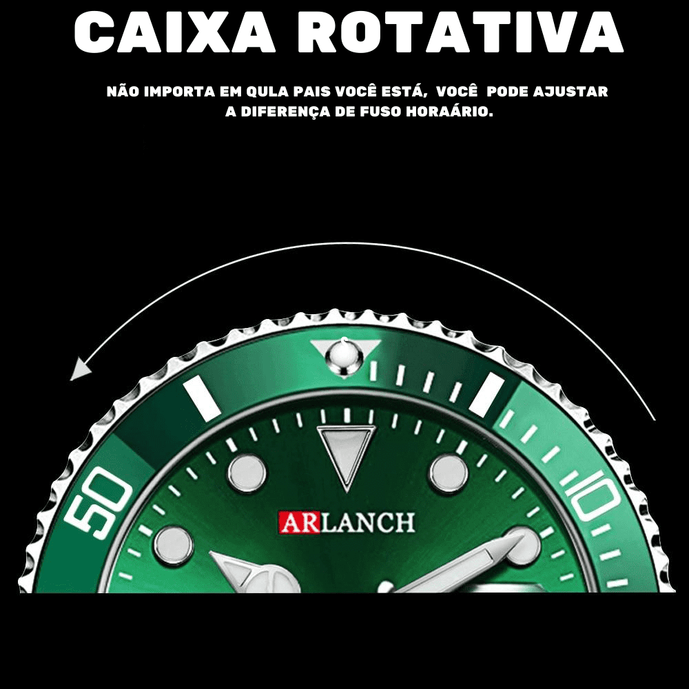 Relógio Masculino Luxury Sport